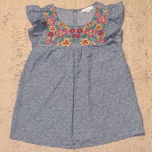 L Love blouse size S